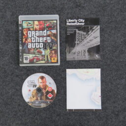 Grand Theft Auto IV - GTA IV / 4 + Poster - CIB - PS3
