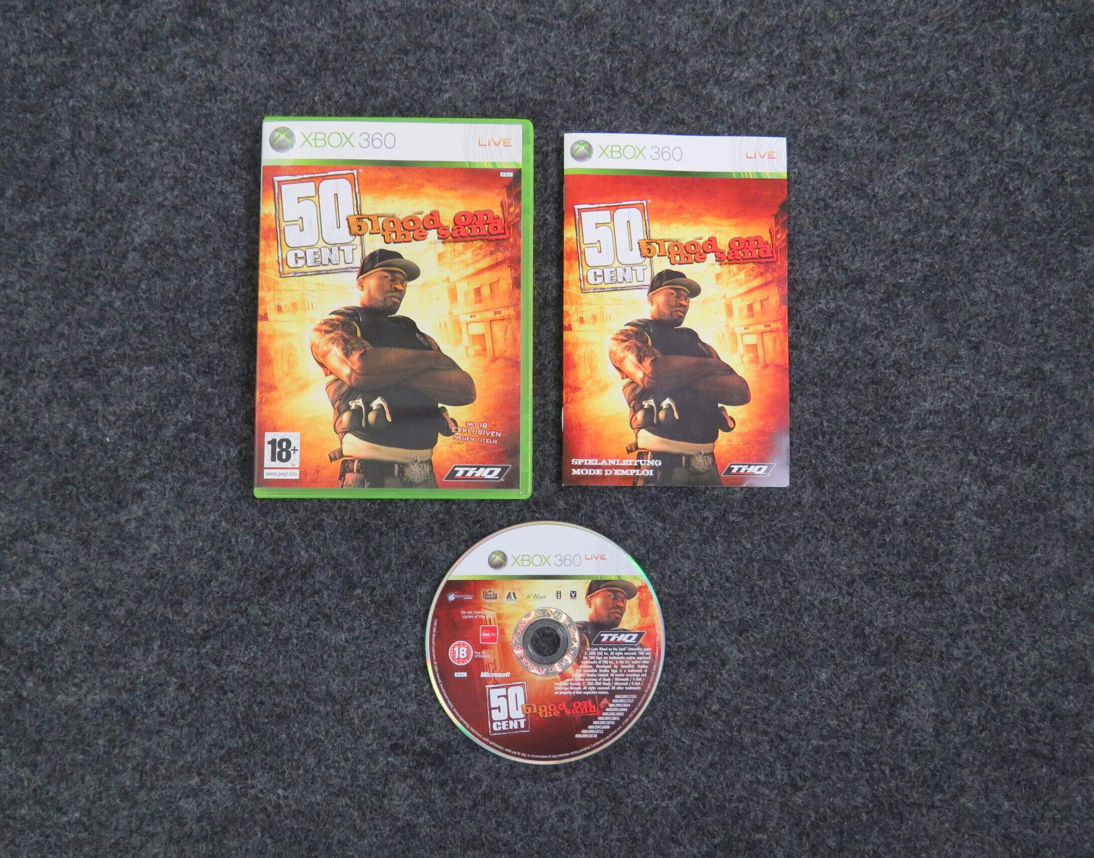 50 Cent: Blood on the Sand - Xbox 360 - CIB