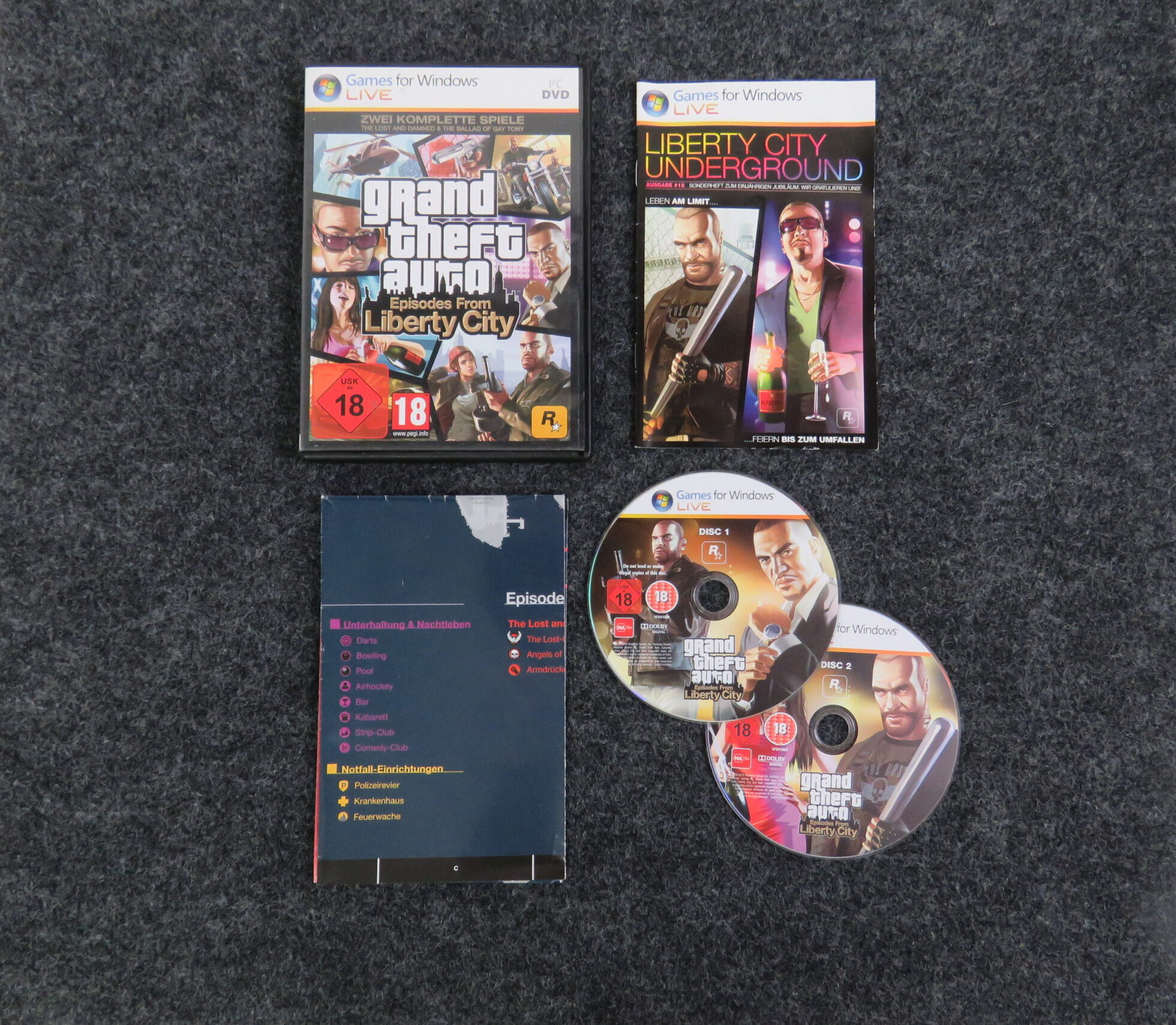 Grand Theft Auto: Episodes from Liberty City - CIB - PC